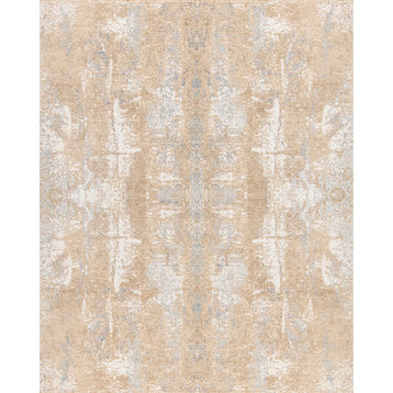 Nirvana Couture Intuition Area Rug, Beige, 10"x14"