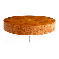 Jonathan Adler - Bond Round Cocktail Table - Coffee Tables