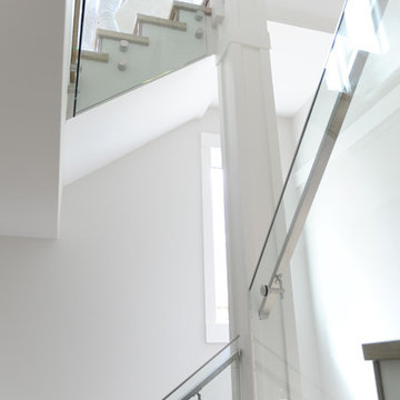 West Coast Modern Custom Home - Staircase