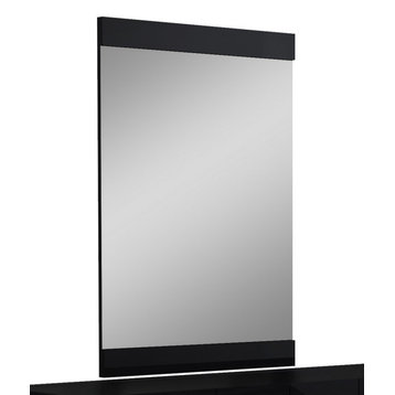 45" Superb Black High Gloss Mirror