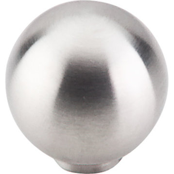 Top Knobs  -  Ball Knob 1" - Brushed Stainless Steel