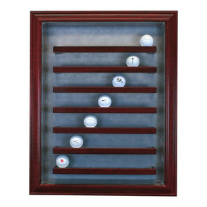 80 Golf Ball Cabinet Style Display Case Traditional Storage