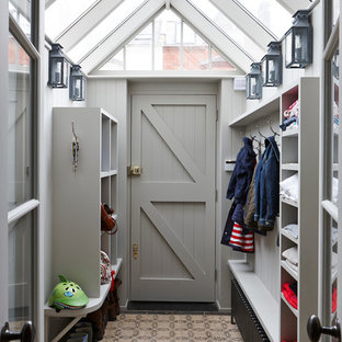 Enclosed Front Porch Mud Room Entry Ideas Photos Houzz