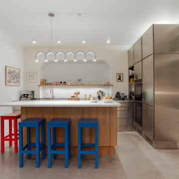 Paris 18 - Duplex contemporain & familial