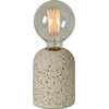 Wolseley Table Lamp, Gray Cement, Stone Speckles