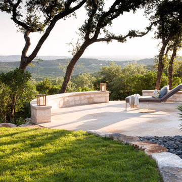 Patio with a view