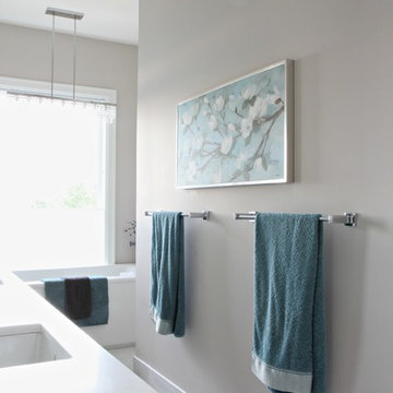 Marble Ensuite Bathroom - Nanaimo