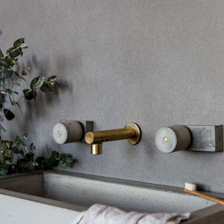 Jo-Hannah Brass Spout with Brass Backplate - Products