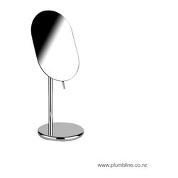 Goccia Adjustable Bench Mount Mirror - Bathroom Mirrors