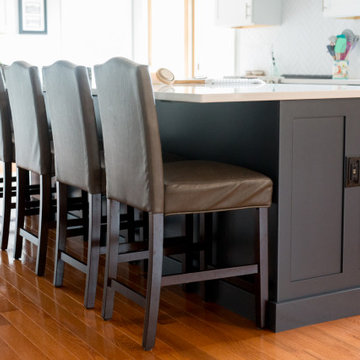 Transitional Family Kitchen
