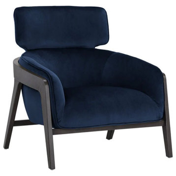 Leeto Lounge Chair, Metropolis Blue