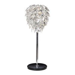 Max Sparrow - Pearson Table Lamp - Crystal - Table Lamps