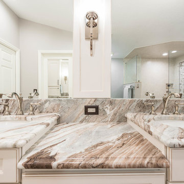 An Ornate Master Bathroom