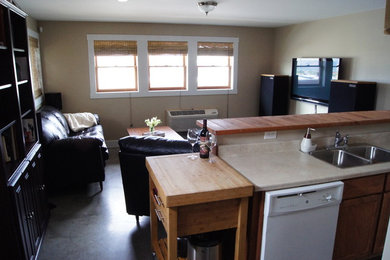 Living room - traditional living room idea in Vancouver