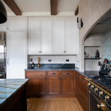 Moody Mediterranean Kitchen