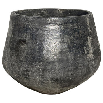 Durga Black Earth Ware Pot