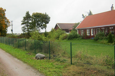 Bild på en vintage trädgård
