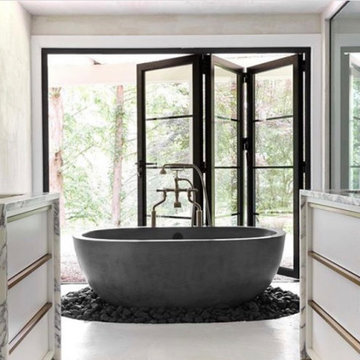Marble Waterfall Vanity