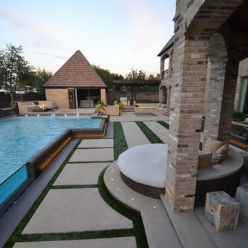 Completely Contemporary Pool Environment