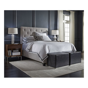 Layla Bed and Beau Nightstands