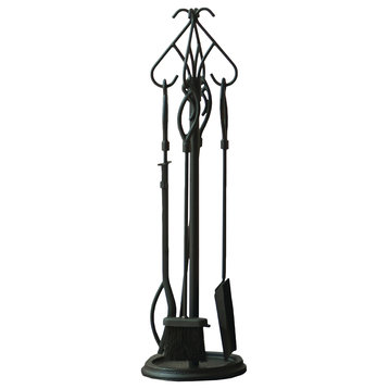 Gothic Fireplace Toolset