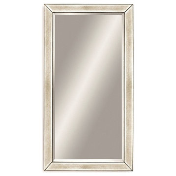 Bassett Mirror Company Beaded Leaner Mirror