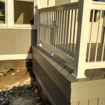 Low Maintenance Timber Tech Deck in Countryside, IL