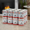Pemberly Row Metal Multi-Color 24 Pack of 13 oz Gel Fuel Cans for Fireplace