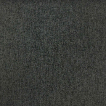 Lora Brushed Polyester Faux Linen Upholstery Fabric, Zinc