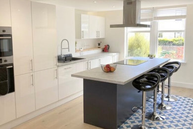 This is an example of a contemporary kitchen in Other.