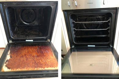 Stove cleaning