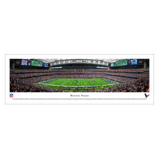 Houston Texans - 50 Yard Line - Unframed Blakeway Panoramas Print