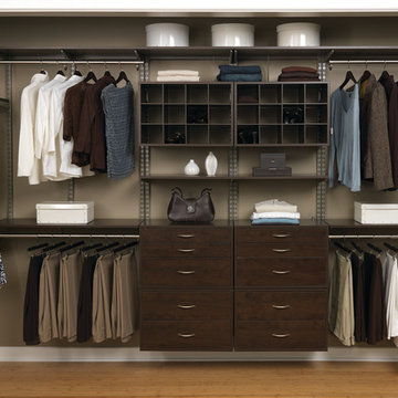 Total Organizing Solutions - Hanging Rail System for bedroom closets