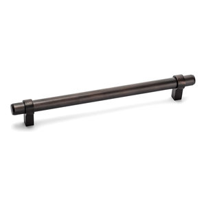 Oil Rubbed Bronze Flute Kitchen Bathroom Cabinet Drawer Knobs and 5/" pull