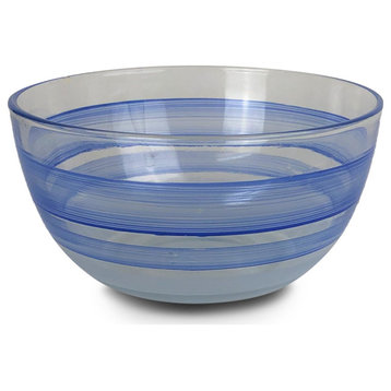 Retro Stripe Blue 6" Bowl