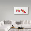 Joanne Porter 'Ripe Berries Whole' Canvas Art, 32"x16"