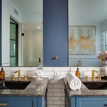 Boho Chic Master Bathroom Design