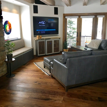 Audio visual entertainment area