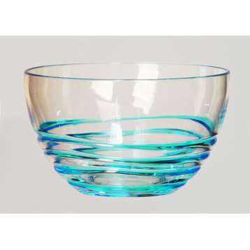 Swirl Small Bowl, Set Of 4, Blue