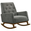 Wilshire Rocker Chair, Gray