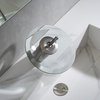 Torino Falls Single Hole Bathroom Faucet, Satin Nickel