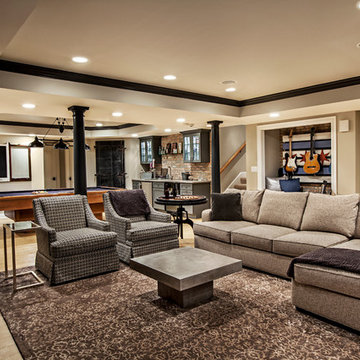 Chicago Chic Basement
