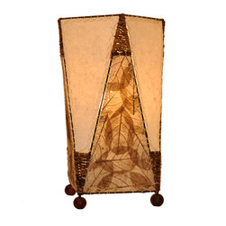 Trapezoid Table Lamp | Natural - Table Lamps