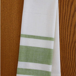 Sustainable Threads (L) - Lime Cotton Tea Towels Set of 2 - Sustainable Threads (L) - Dish Towels