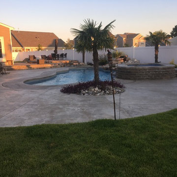 MT Pool Deck Landscaping