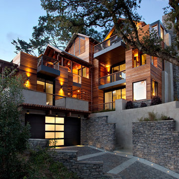 Hillside Residence, SB Architects with ARCANUM Architecture