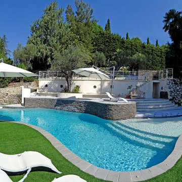 Piscines de forme libre