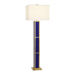 Jonathan Adler Barcelona Royal Blue Floor Lamp - Floor Lamps