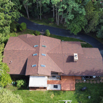 WILD WOODS PROJECT - Aerial Woodland and Roof Overview