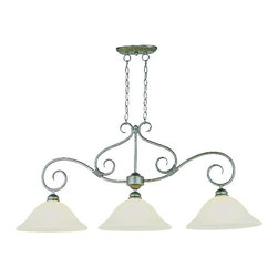 Trans Globe Lighting - Trans Globe Lighting New Century 3 Light Island Pendant Rubbed Oil Bronze - Kitchen Island Lighting
